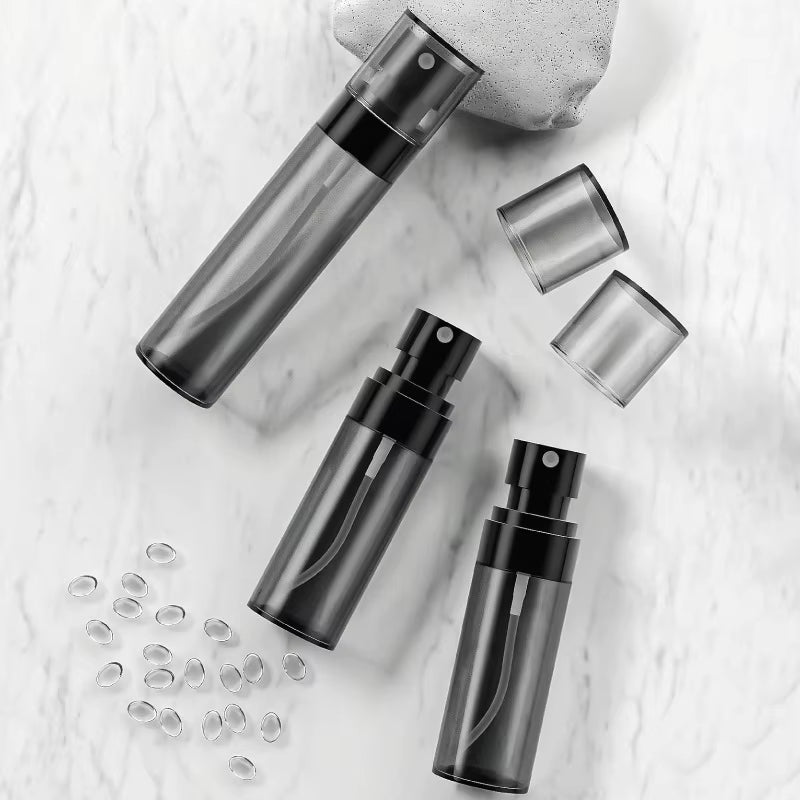 30Ml 60Ml 80Ml 100Ml Black Spray Bottle Fine Mist Sub-Bottling Atomized Travel Portable Small Spray Bottle