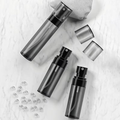30Ml 60Ml 80Ml 100Ml Black Spray Bottle Fine Mist Sub-Bottling Atomized Travel Portable Small Spray Bottle