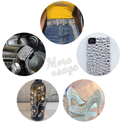 3 Boxes Silver Clear Nail Rhinestones 240 Multi-Shapes Crystal White Big Gems Stones Flatback round Beads Glass Crystals Nail Art Charms for Arylic Nails Face Eyes Makeup Tumblers Bottles Shoes